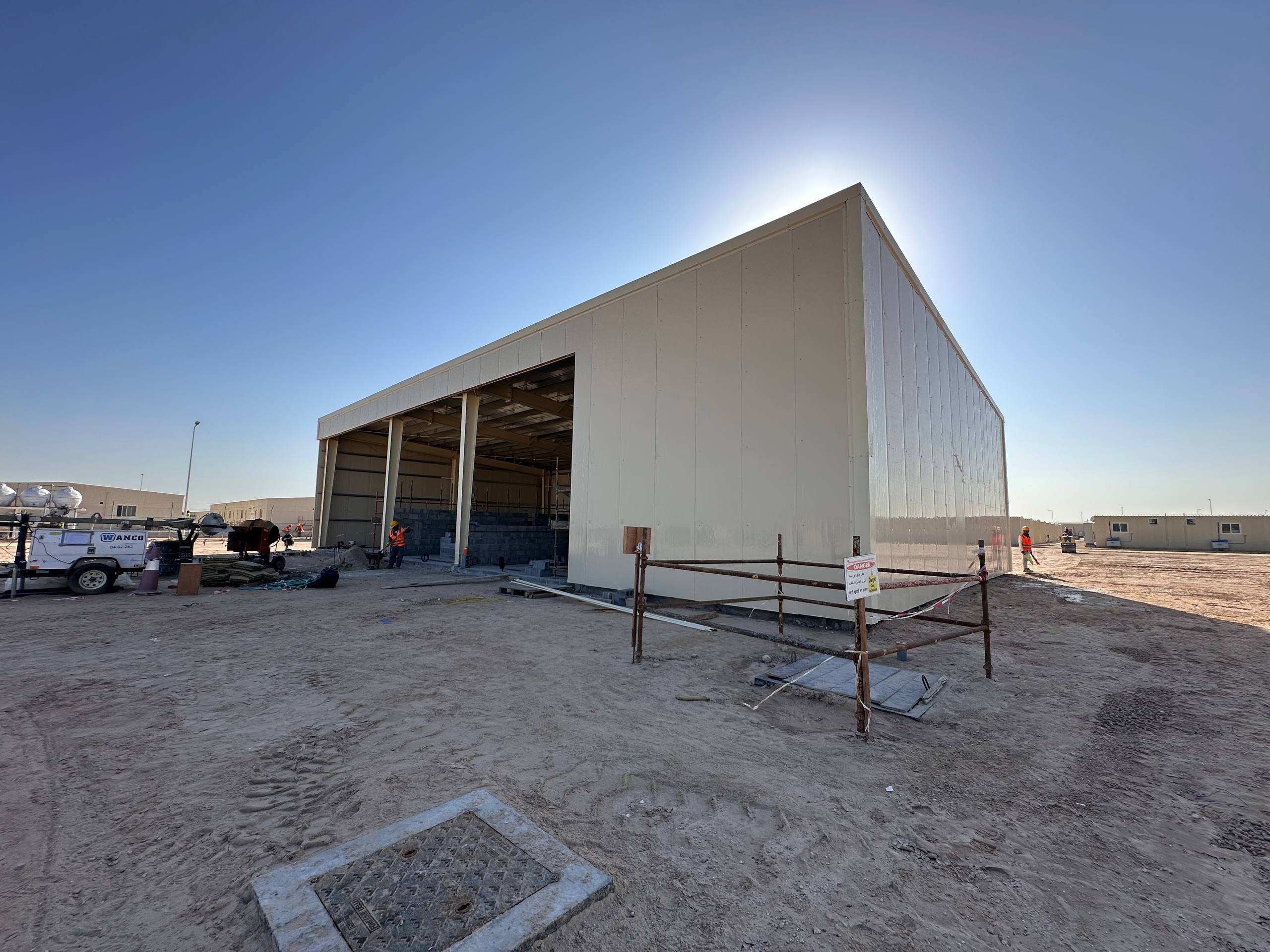 TANAJIB - ARAMCO SITE — Steel Structure by RAFCO